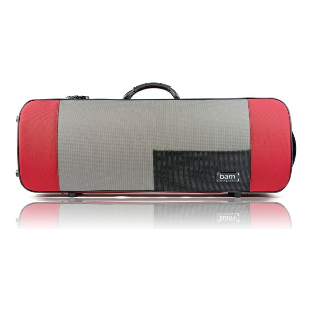 Bam Stylus Oblong Viola Case (41.5 cm / 16 3/8") - Red