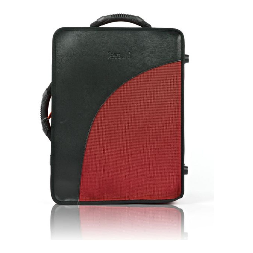 Bam Trekking Double Clarinet Case (Bb & A) - German / Red
