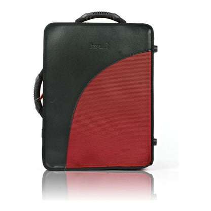 Bam Trekking Double Clarinet Case (Bb & A) - German / Red
