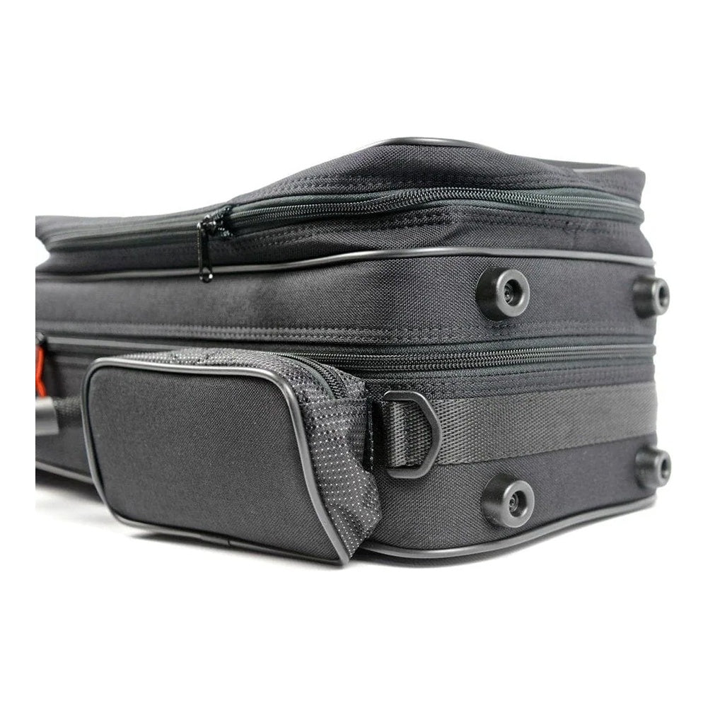 Bam Trekking Soprano Saxophone Case – pocket and zipper detail