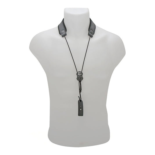 BG France Leather Clarinet Strap (Bb & Bass) - Bb / Elastic sling