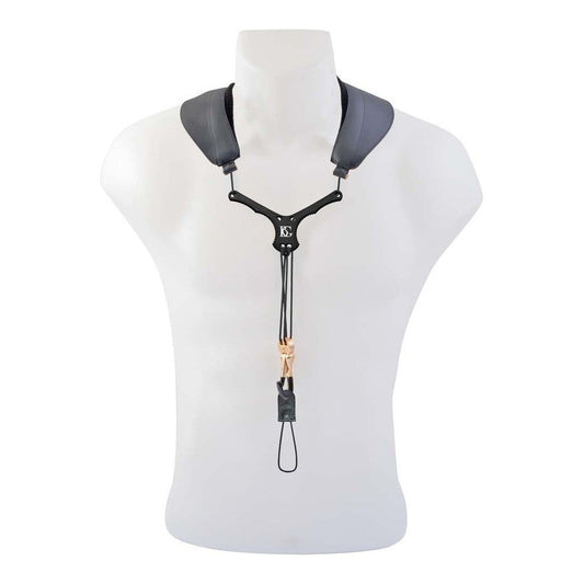 BG France Clarinet Zen Leather Yoke Neck Strap