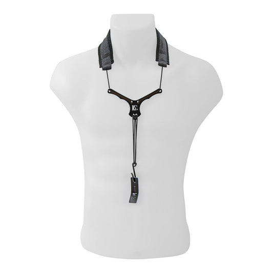 BG France Clarinet Zen Nylon Neck Strap (Elastic or Non-Elastic) - Elastic sling / S