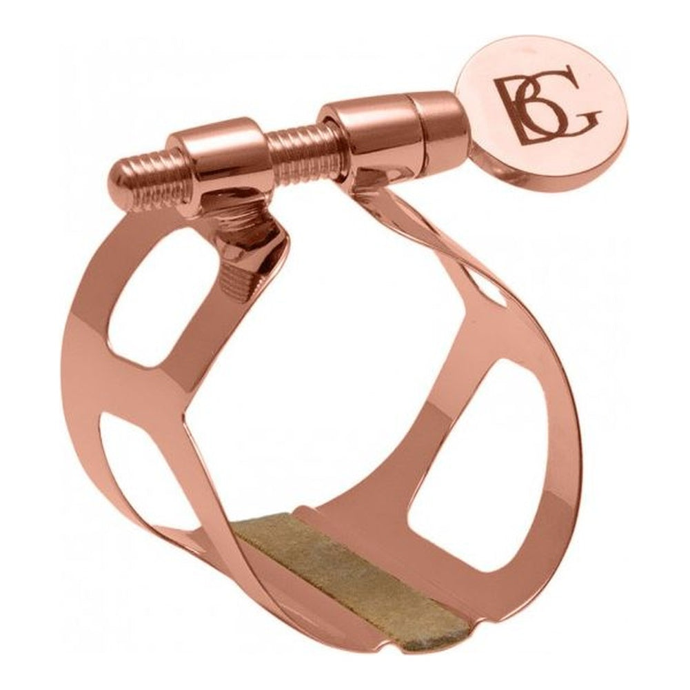 BG France Tradition Clarinet Ligature (Bb, Eb, Bass) - Bass / Rose gold