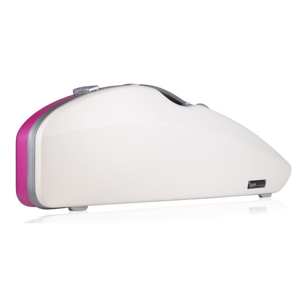 Bam BonBon Hightech Violin Case – White / Violet