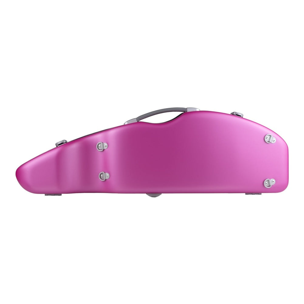 Bam BonBon Hightech Violin Case – White / Violet, back