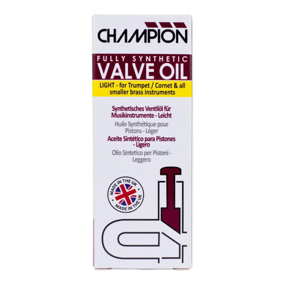 Champion Premium Fully Synthetic Valve Oil (Light)