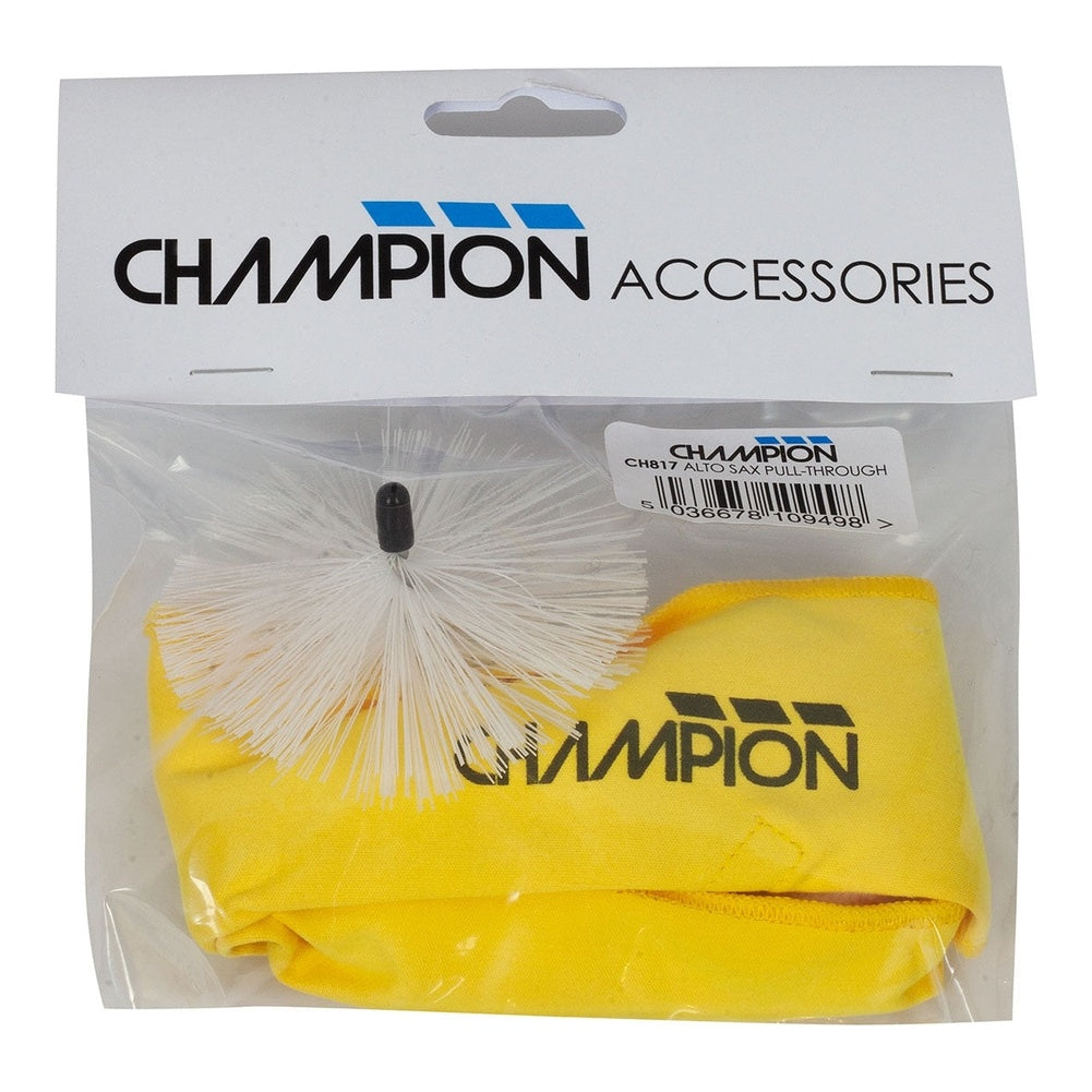 Champion Saxophone Pull-Through Cleaning Swab (Microfibre Cloth)