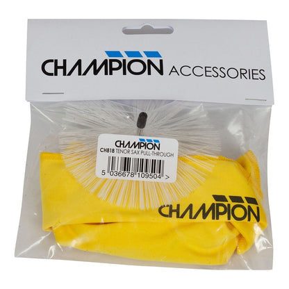 Champion Saxophone Pull-Through Cleaning Swab (Microfibre Cloth)