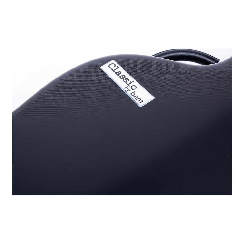 Étui en ABS pour guitare classique Bam Classic – Noir, insigne Classic by BAM