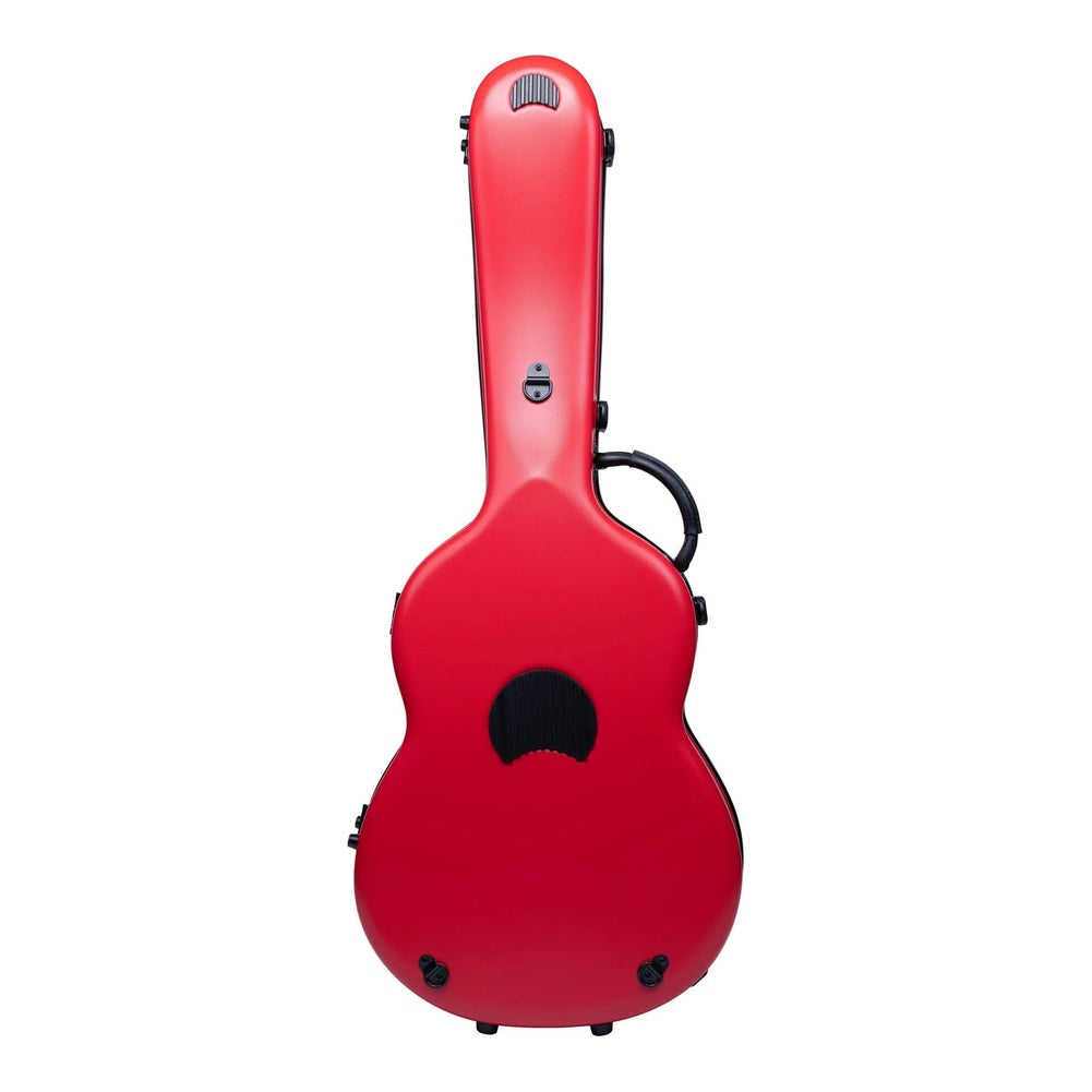 Étui en ABS pour guitare classique Bam Classic – Rouge grenade, dos