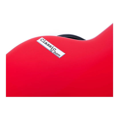 Étui en ABS pour guitare classique Bam Classic – Rouge grenade, insigne Classic by BAM