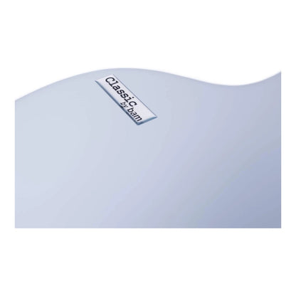 Étui en ABS pour guitare classique Bam Classic – Gris clair, insigne Classic by BAM
