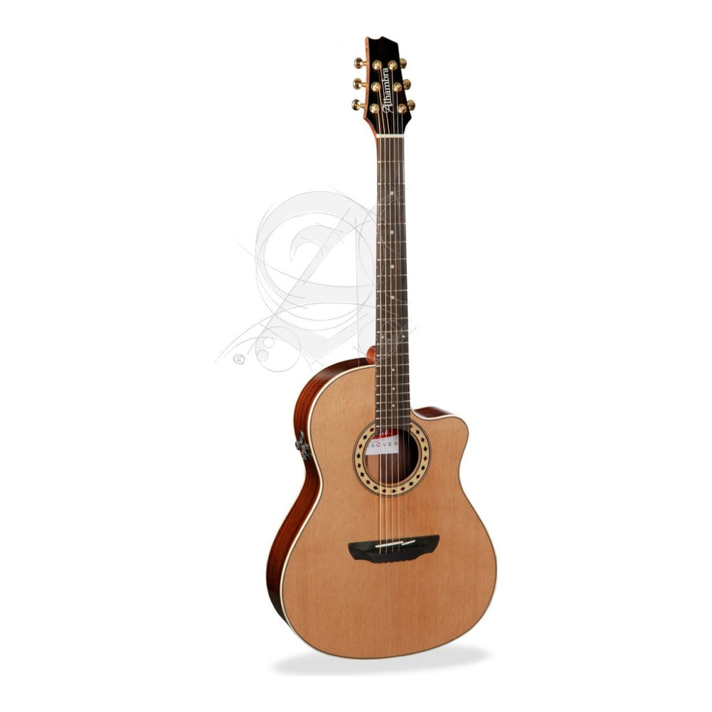 Alhambra CSs-3 CW E9 Steel String Classical Guitar (Cutaway with Fishman Electronics)