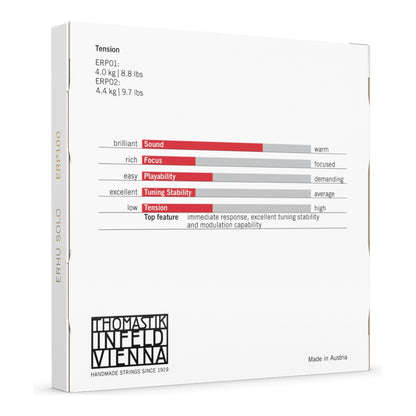 Thomastik-Infeld Erhu Solo Single Strings (Steel Core)
