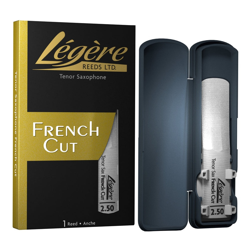 Légère French Cut Synthetic Saxophone Reed (Soprano, Alto, Tenor, Baritone)