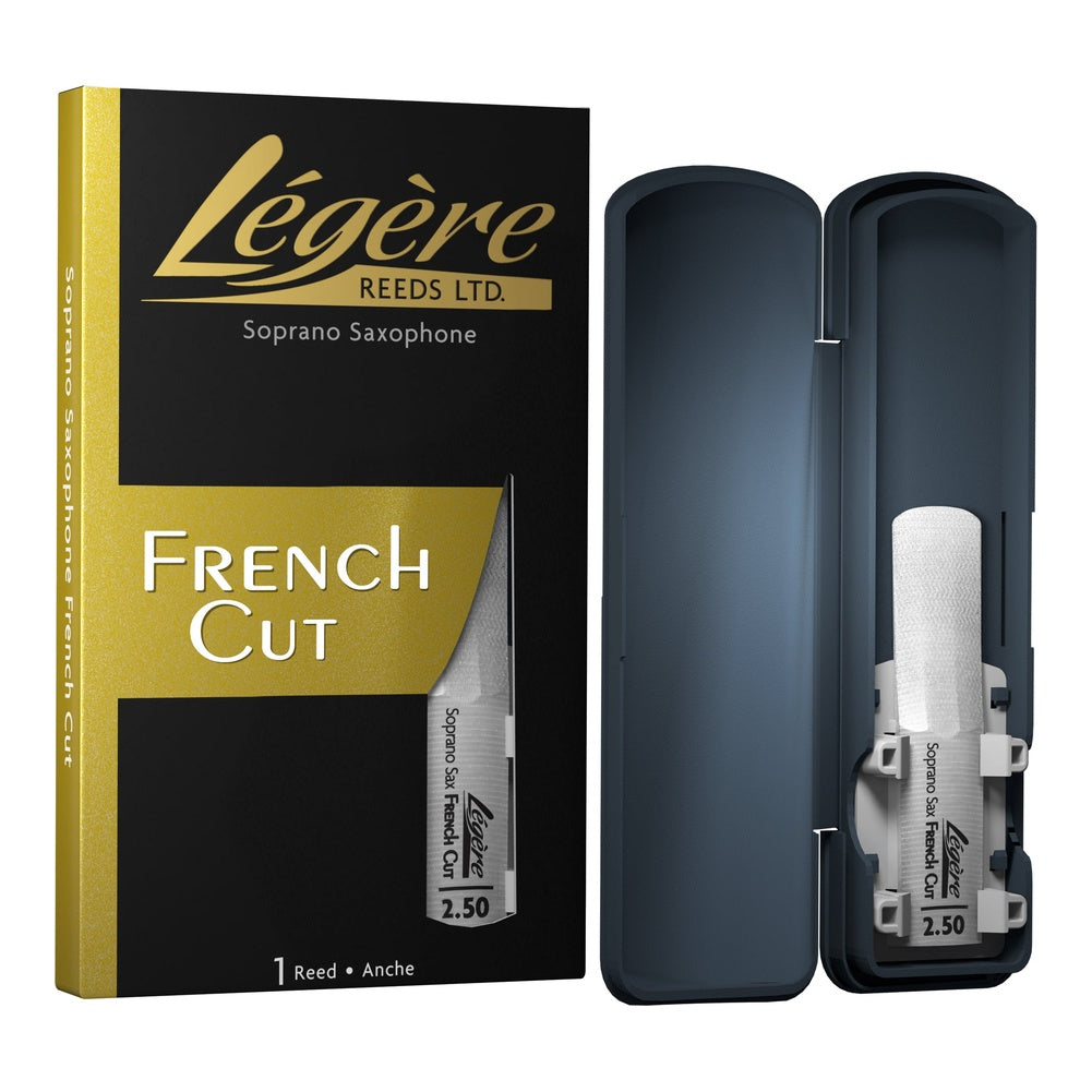 Légère French Cut Synthetic Saxophone Reed (Soprano, Alto, Tenor, Baritone)