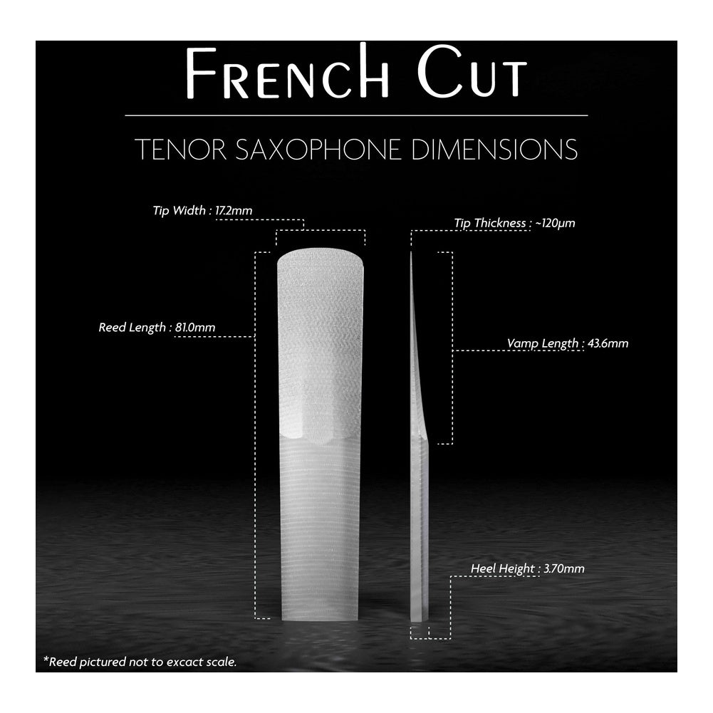 Légère French Cut Synthetic Saxophone Reed (Soprano, Alto, Tenor, Baritone)