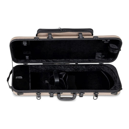 GEWA Bio-A Adjustable Violin Case (Organic Flax Shell)