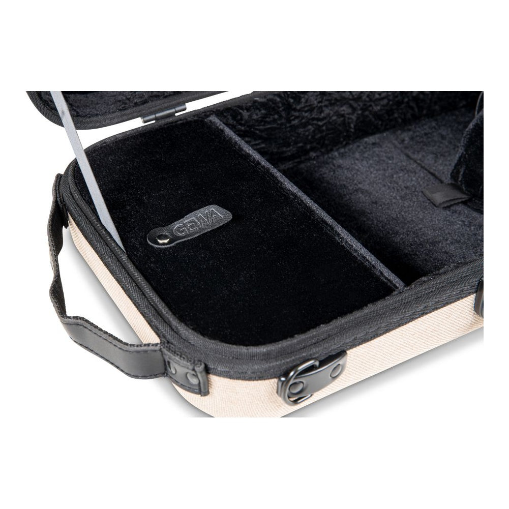 GEWA Bio-A Adjustable Violin Case (Organic Flax Shell)