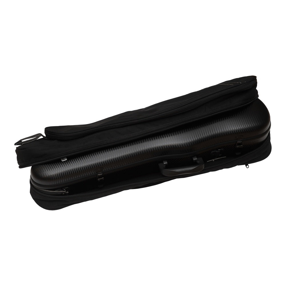 GEWA Pure Polycarbonate Shaped Violin Case (Adjustable Neck Support)