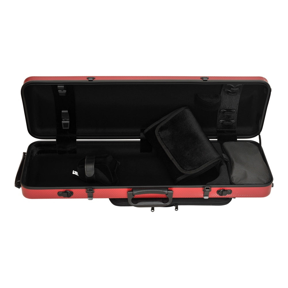 GEWA Pure Polycarbonate Oblong Violin Case (White)