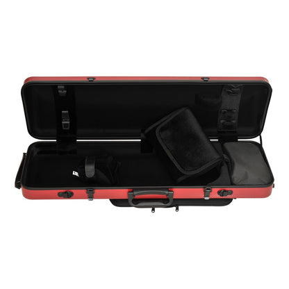 GEWA Pure Polycarbonate Oblong Violin Case (White)