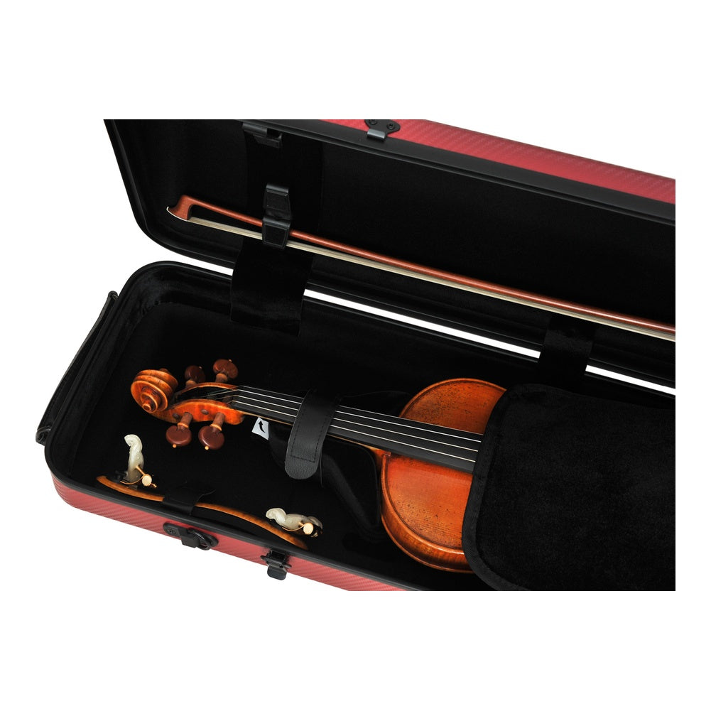 GEWA Pure Polycarbonate Oblong Violin Case (White)