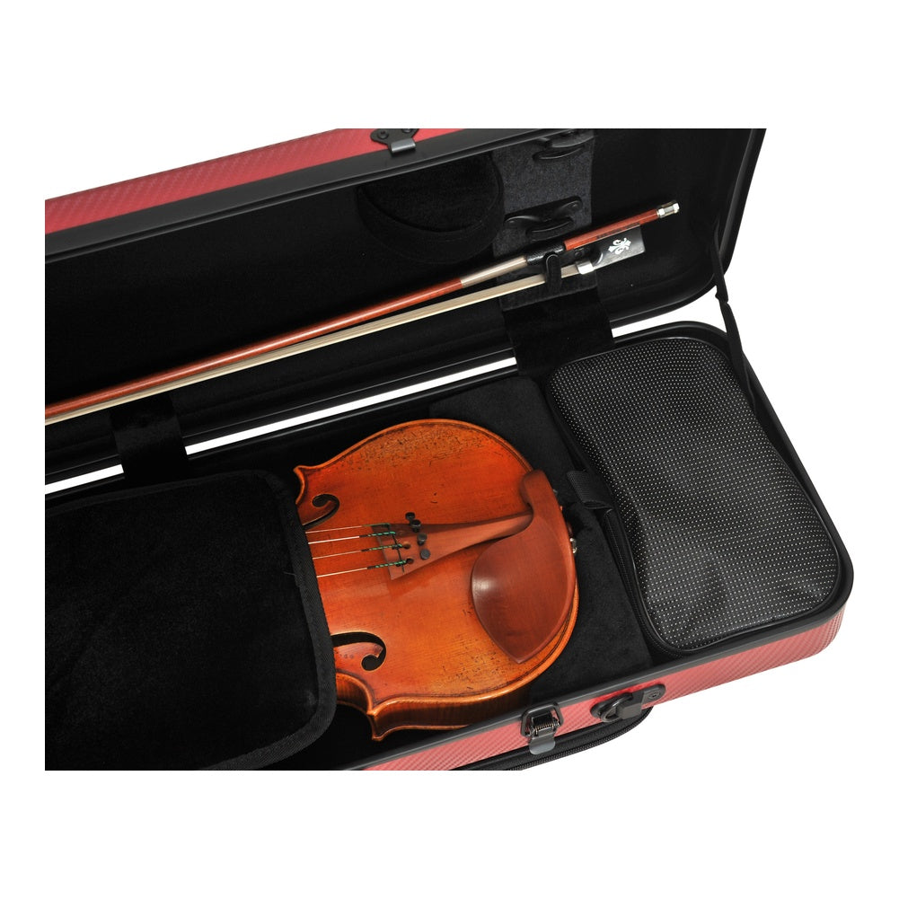 GEWA Pure Polycarbonate Oblong Violin Case (White)