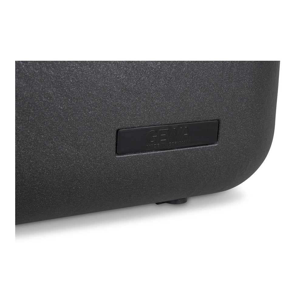 GEWA Étui rectangulaire pour violon AIR Luthier II (Anthracite/noir, Poignée métro)