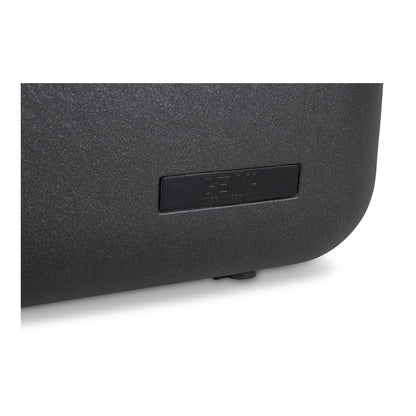 GEWA Étui rectangulaire pour violon AIR Luthier II (Anthracite/noir, Poignée métro)