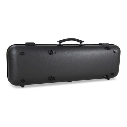GEWA Étui rectangulaire pour violon AIR Luthier II (Anthracite/noir, Poignée métro)