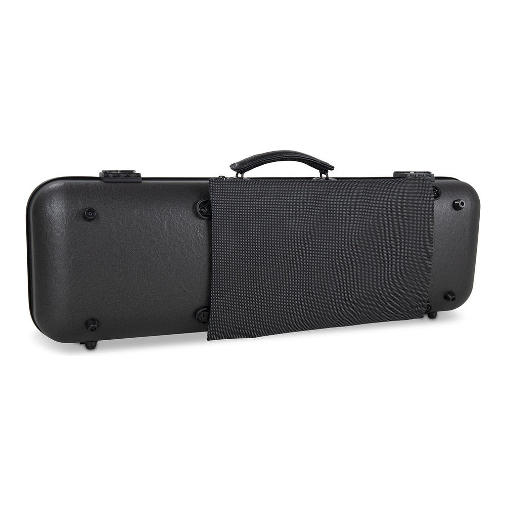 GEWA Étui rectangulaire pour violon AIR Luthier II (Anthracite/noir, Poignée métro)