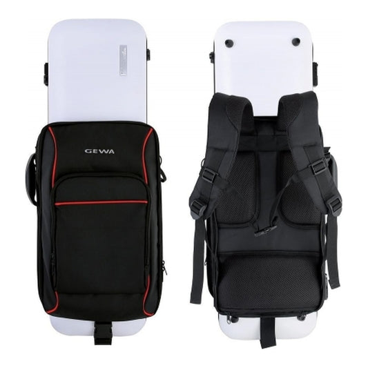 GEWA Backpack for Oblong Violin Cases (Stowable Straps & Accessory Pockets)