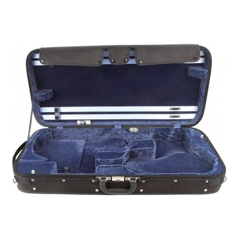 GEWA Maestro Double Violin & Viola Case (Wooden Shell)