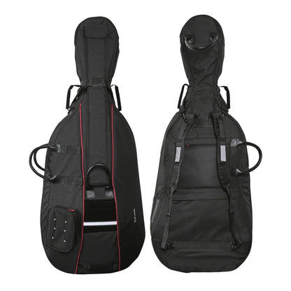 GEWA Prestige 2 Cello Bag (3/4 Size, Black Canvas)