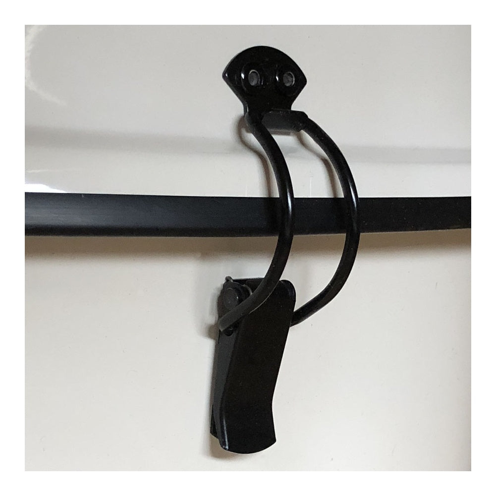 Idea 4.9 Rolly Cello Case (Fiberglass Shell) — bow holder hardware detail