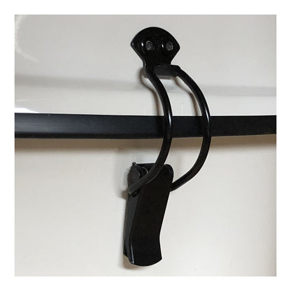 Idea 4.9 Rolly Cello Case (Fiberglass Shell) — bow holder hardware detail