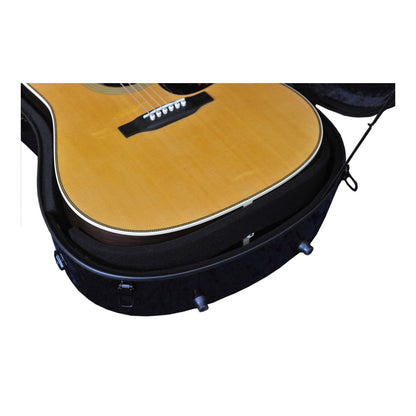 GEWA Étui ajustable pour guitare acoustique AIR 3.3 (Noir brillant)