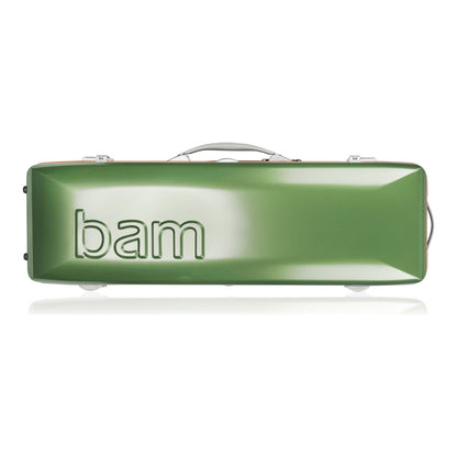 Étui oblong pour violon Bam Graffiti Hightech – Vert / Orange