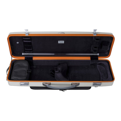 Étui oblong pour violon Bam Graffiti Hightech – intérieur avec suspension pour violon 4/4 et porte-archets