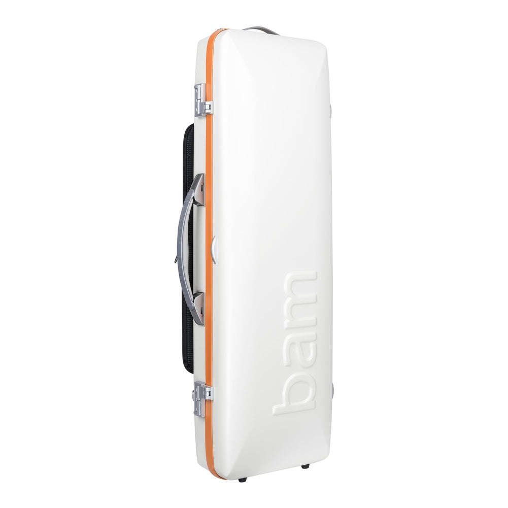 Étui oblong pour violon Bam Graffiti Hightech – Blanc / Orange