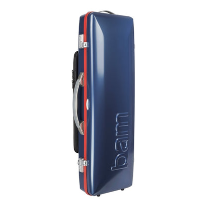 Étui oblong pour violon Bam Graffiti Hightech – Bleu marine / Rouge