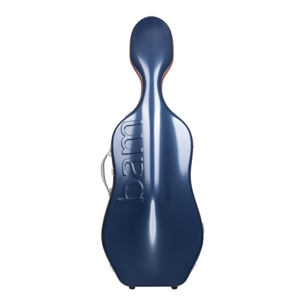 Bam Graffiti Hightech Slim Cello Case – Navy Blue / Red