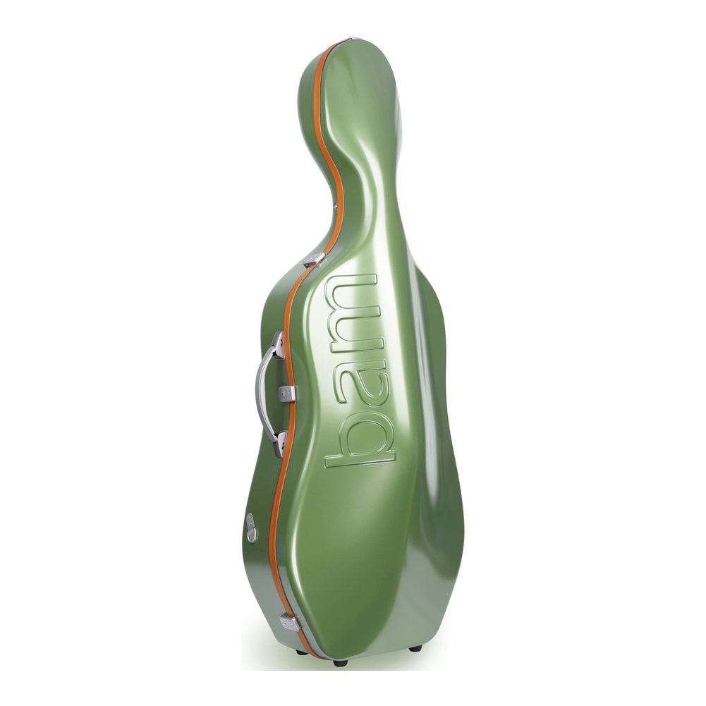 Bam Graffiti Hightech Slim Cello Case – Green / Orange