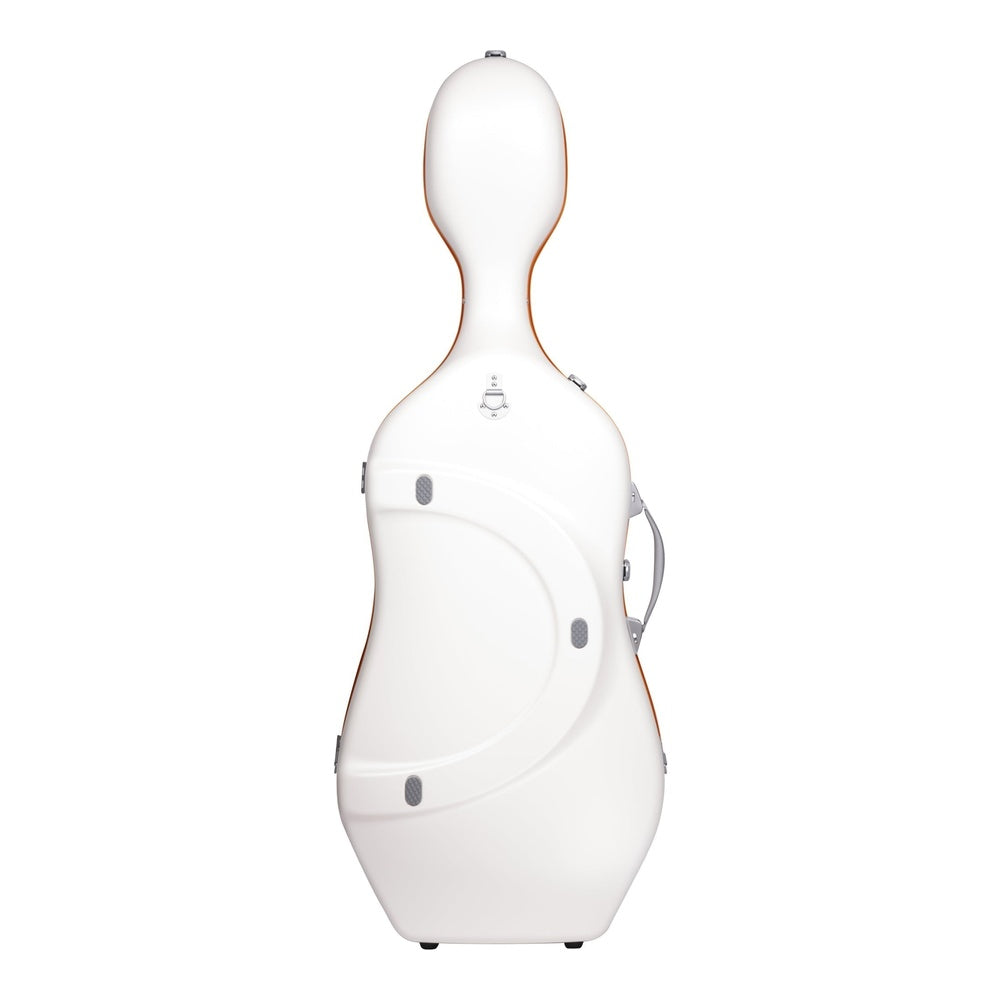 Bam Graffiti Hightech Slim Cello Case – White / Orange, back