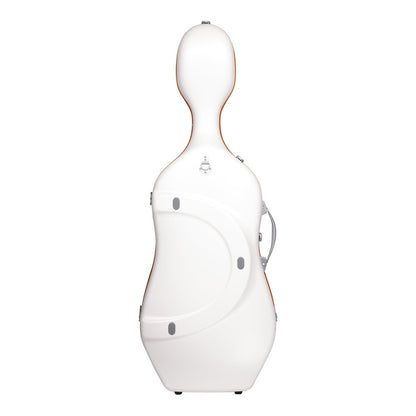 Bam Graffiti Hightech Slim Cello Case – White / Orange, back