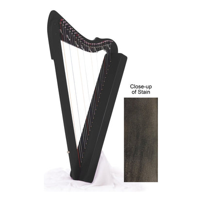 Harpsicle® Harps Sharpsicle™ Harp (Levers on C & F) - Black