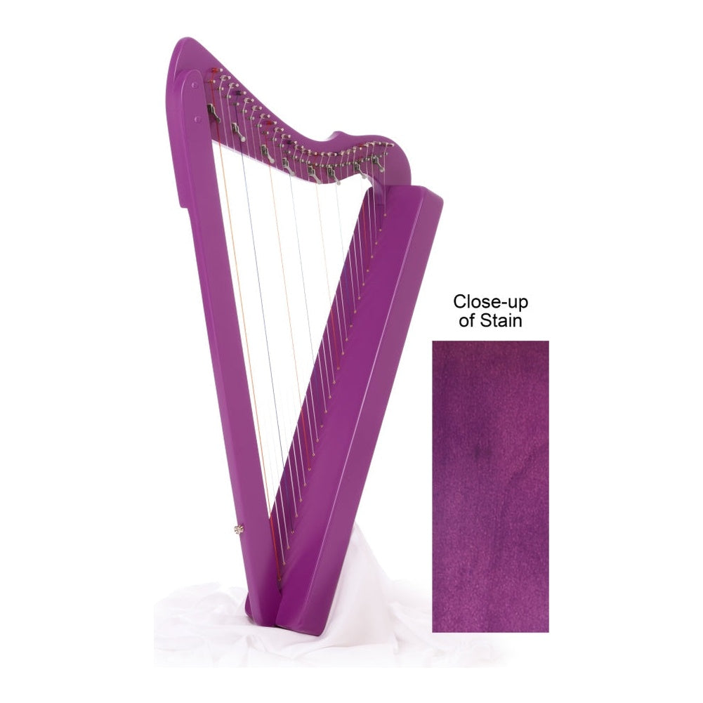 Harpsicle® Harps Sharpsicle™ Harp (Levers on C & F) - Purple