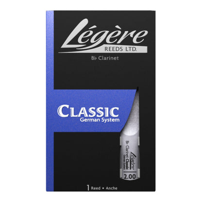 Légère Classic Synthetic Clarinet Reed (Bb, Bass, Contra, Eb, German) - Bb German / 5